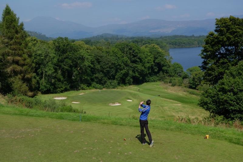 Cameron House On Loch Lomond Alexandria Εξωτερικό φωτογραφία Golf course at the resort